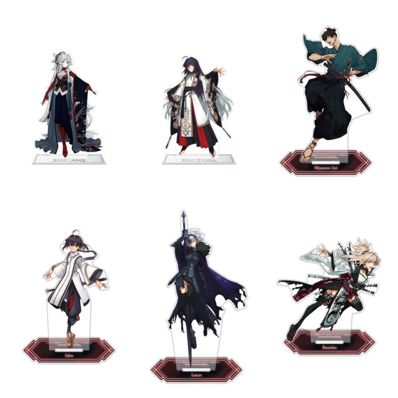 Fate Anime Merchandise - พวงกุญแจอะคริลิก 15 ซม. ลายอนิเมะ Fate/Samurai Remnant