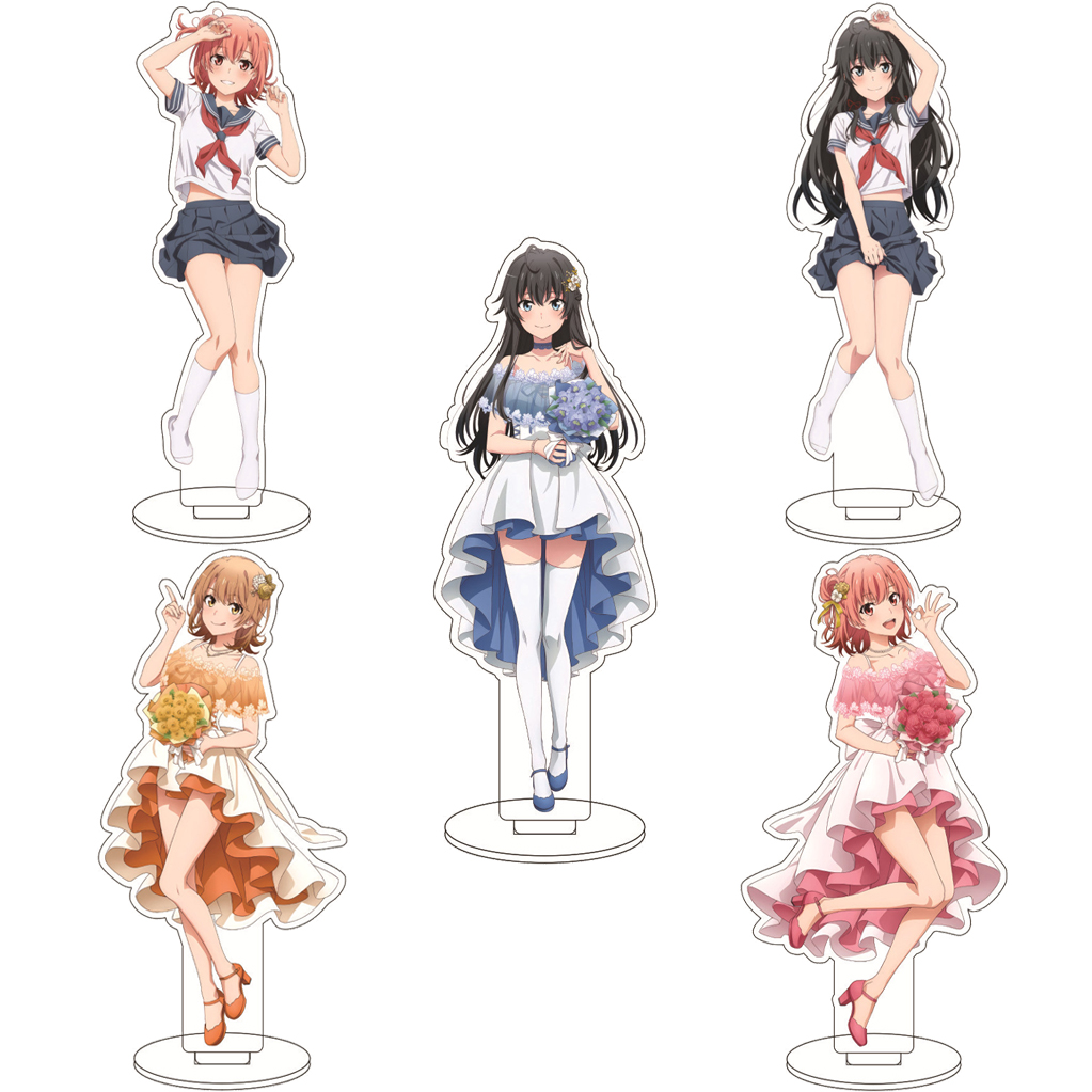 Anime Merchandise Collection - ฟิกเกอร์อะคริลิกตั้งโชว์ อนิเมะ My Teen Romantic Comedy