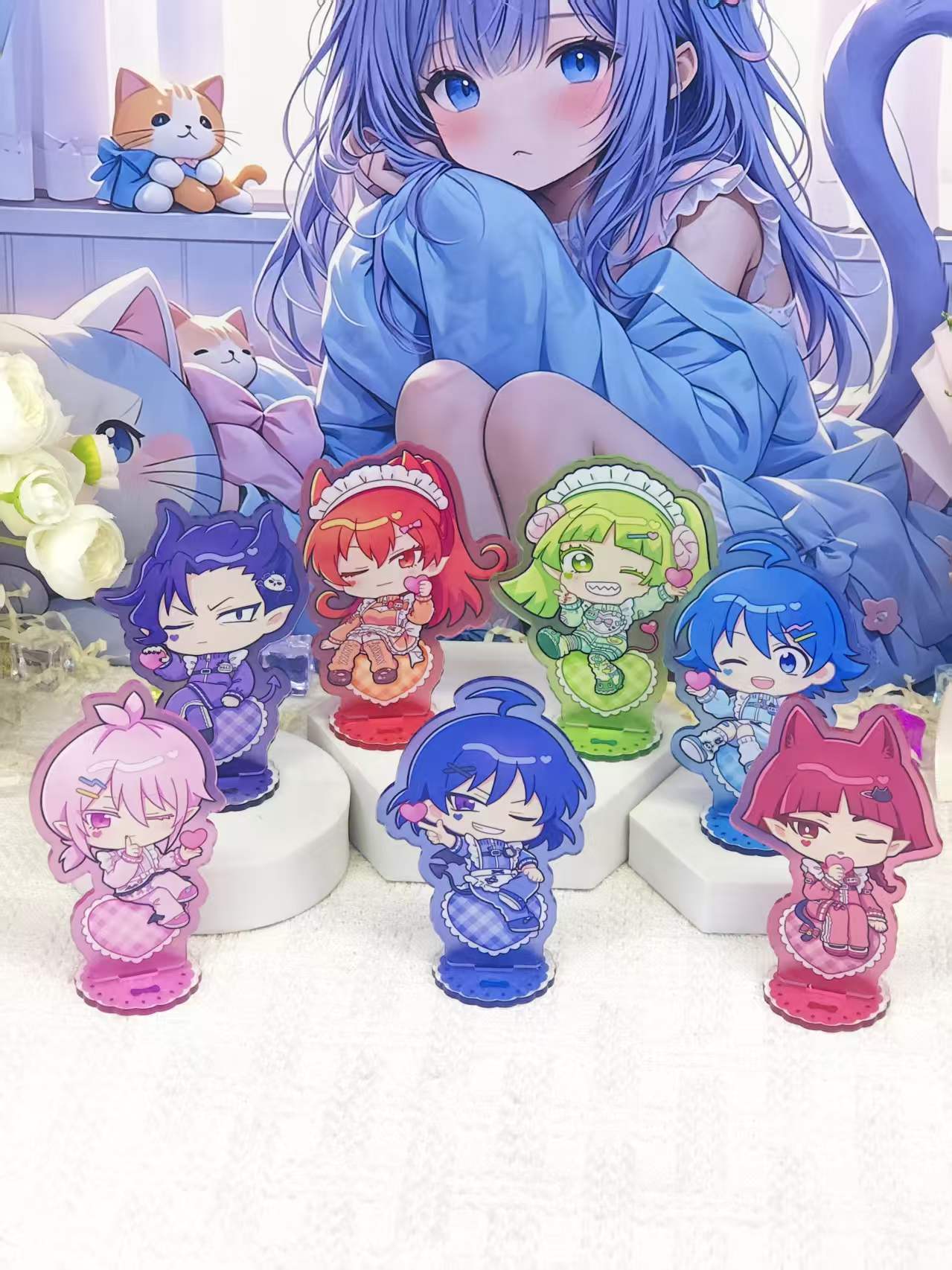 ชุดตั้งโชว์อะคริลิกสไตล์เมดชิบ - Anime Merchandise Collection บทวิจารณ์และราคา